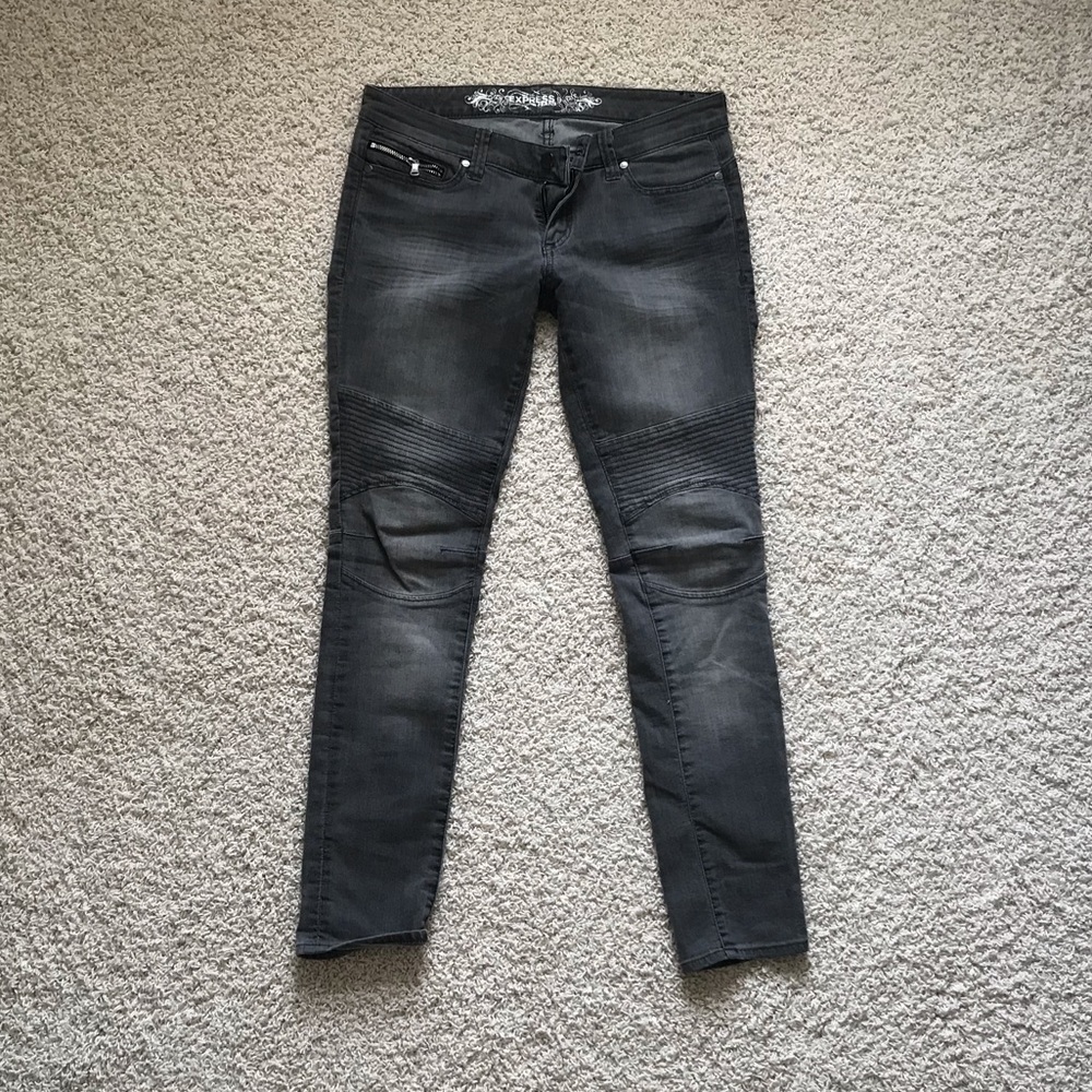 Express grey jeans